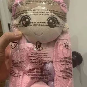 Plush Doll Backpack Christmas Gift Detachable Soft Baby Doll Backpack Cute 2-in-1 Gift Suitable for Girls Aged 2-6 Lightweight Toddler Bag for Kindergarten Travel and Play Perfect Birthday and Holiday Present