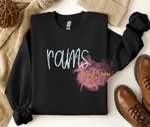 Rams Sequin Sweatshirt