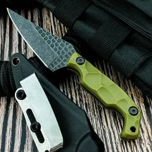 Outdoor Fishing Straight Blade Knife, High Hardness Fixed Blade, Portable, Ideal for Picnics, Camping, Hiking, Multiple Activities, High Hardness Knives