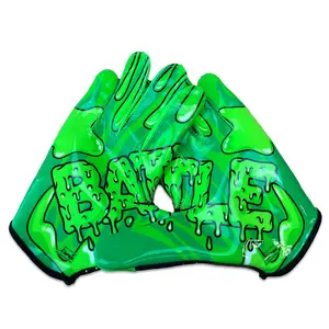 Slime Doom Speed Receiver Football Gloves