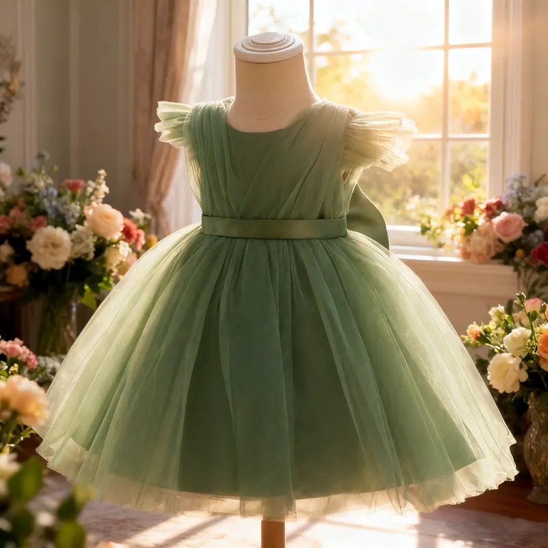 green dress for christening Ella Christening Gown 9-12 Months