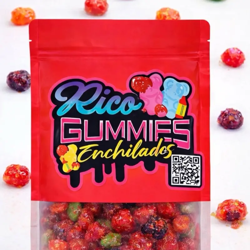 Rico Gummies piacosito GushrZ - Gummies Candy Snack Sweet Flavor Enchilados