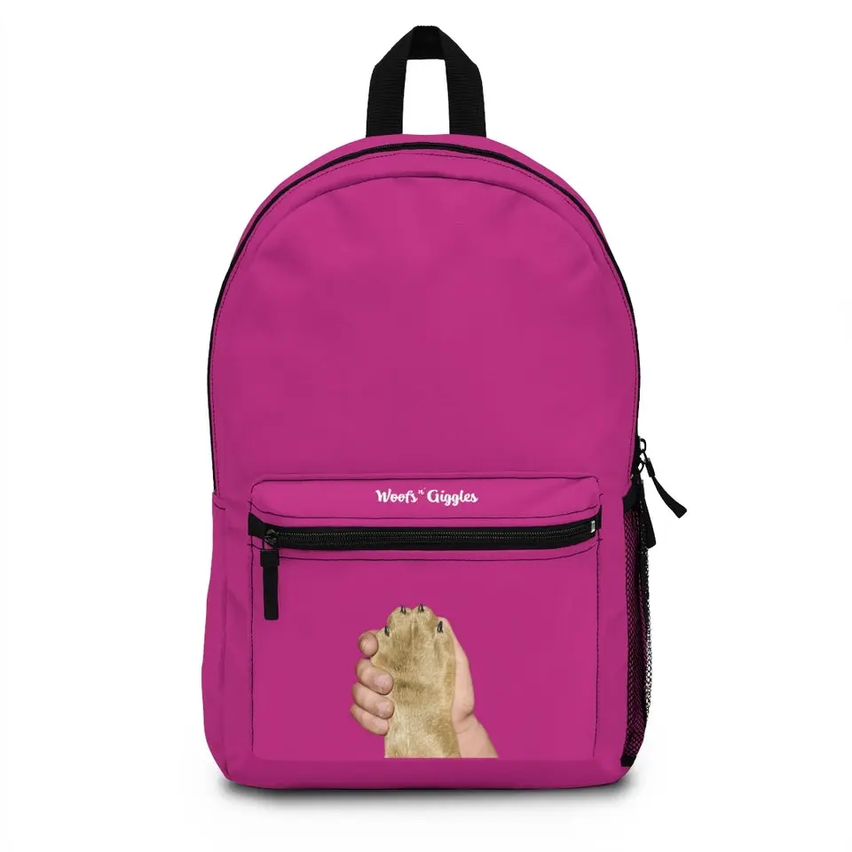 Tan/Golden Pink Backpack