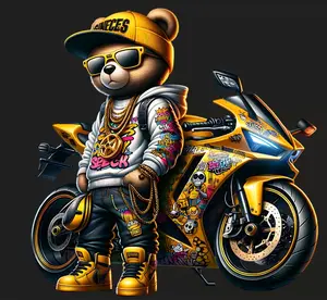 Kids Ready to Press Heat Transfer DTF Transfer Direct to Film for Cotton and Polyester Garments with Firm Press Settings 300-320°F for Best Results