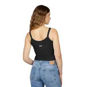STND Women's Spaghetti Strap Tank Top - Casual Slim Fit, Summer Essential, Layering Piece, Lightweight & Breathable Fabric, Sleeveless, Short Length, Perfect for Everyday Wear