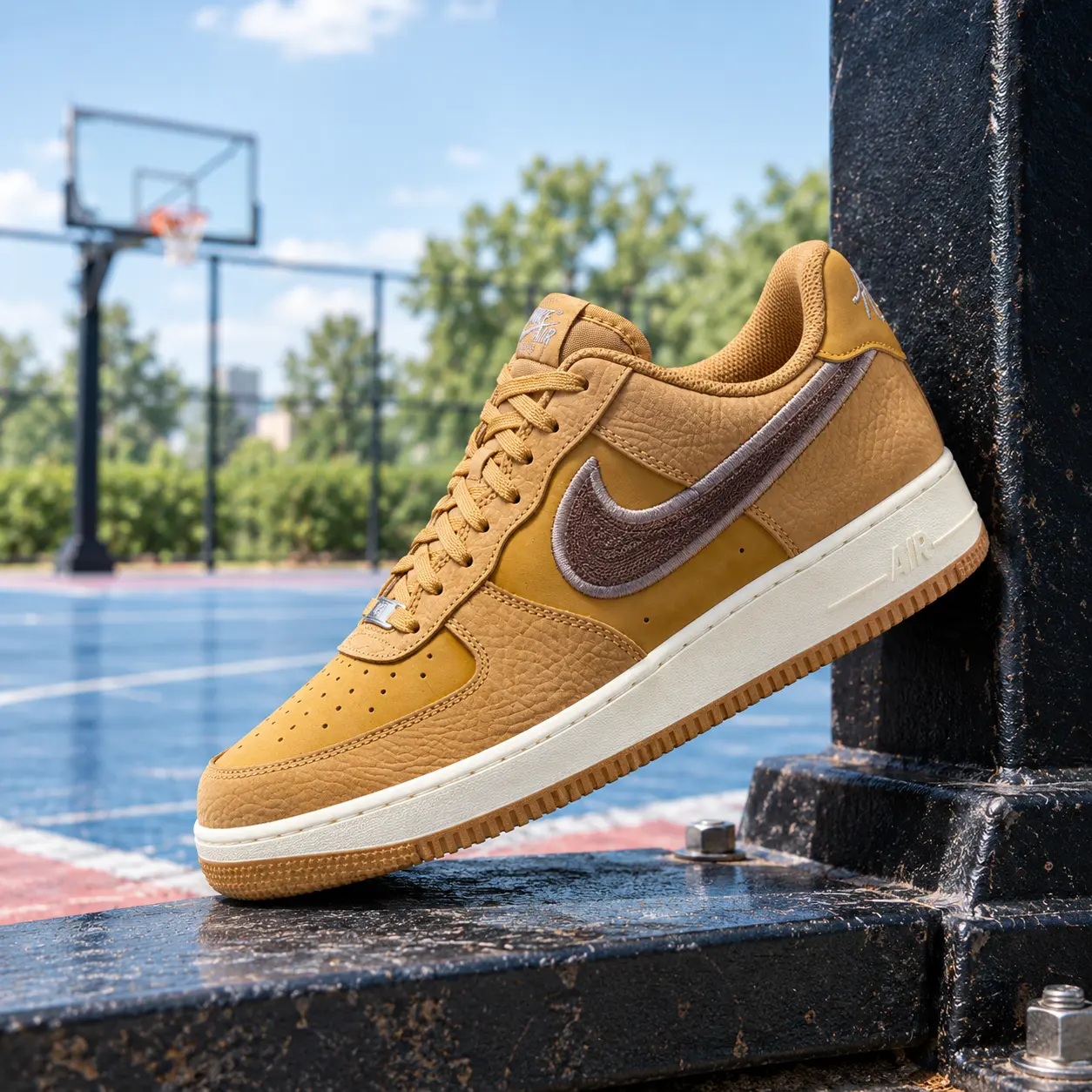 Nike Air Force 1 Low '07 LV8  Wheat Mink Brown Men's IB6842-700 New Sneakers