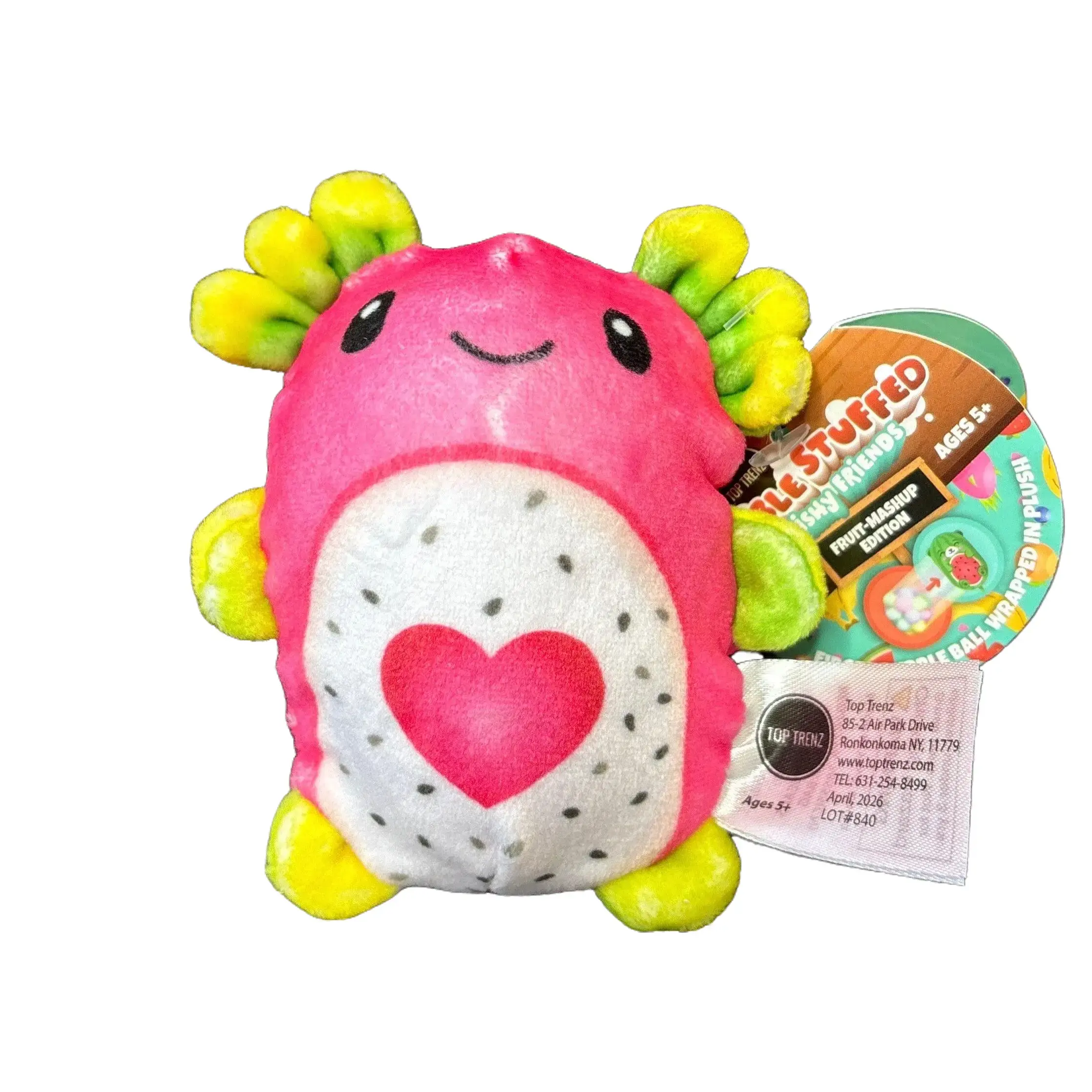 Top Trenz Bubble Stuffed Squishy Friends - Fruit Mashup Edition