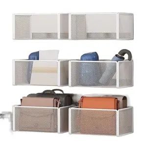 Kitchen Refrigerator Side Storage Magnetic Rack Side Gap Hanging Basket No Drilling Required Organiser Hangable