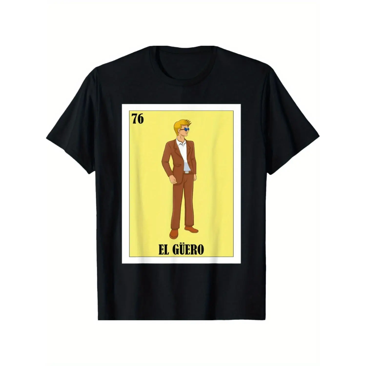 Creative Mexican Blonde Design TShirt for El Guero Enthusiasts