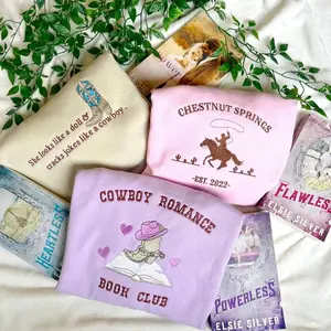 Chestnut Springs Series Sweatshirt, Licensed Elsie Silver Merch, Book Merch, Book Embroidered Sweatshirt