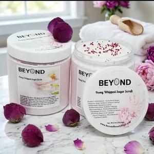 Peony Whipped Sugar Scrub Body Scrub Exfoliator