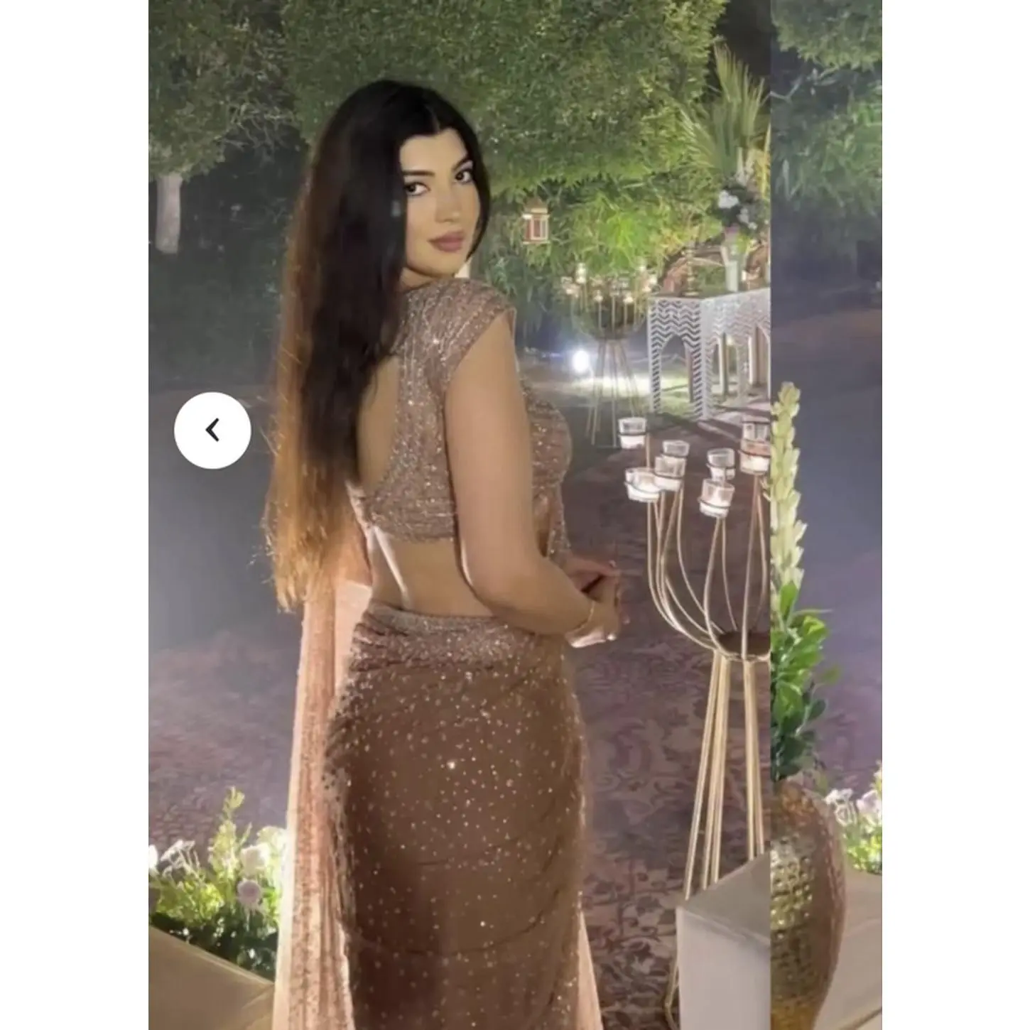 Women's Sequined Net Saree, Elegant Party Wear for Special Occasions with an Unstitched V-Neck Blouse Piece, Sequins, Solid, Traditional, Ethnic, Net Sequinse Material, Mesh, Accessories, Chic, Lady, Unstitched Blouse