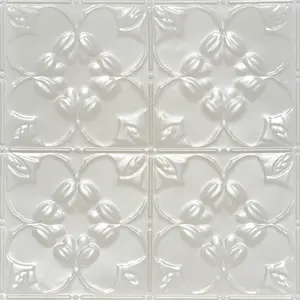 From Plain To Beautiful In Hours Lilac 2 ft. x 2 ft. Decorative Nail-Up & Lay-in Tin Ceiling Tile (48 sq. ft./Case) (12-Pack)