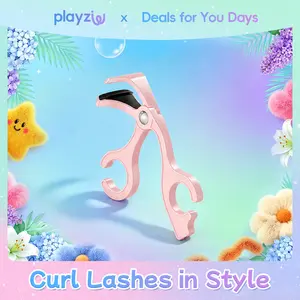 LASH-LIFT Heated Lash Curling Tool,Heated Eyelash Curlers , Anti-Burn,  eye makeup tool grande brow Flower electric eyelash, Cosmetic Pink #summerwins