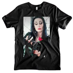 Morticia Addams Unisex T-shirt, Scary & Funny Limited Edition, Spooky Season Tee