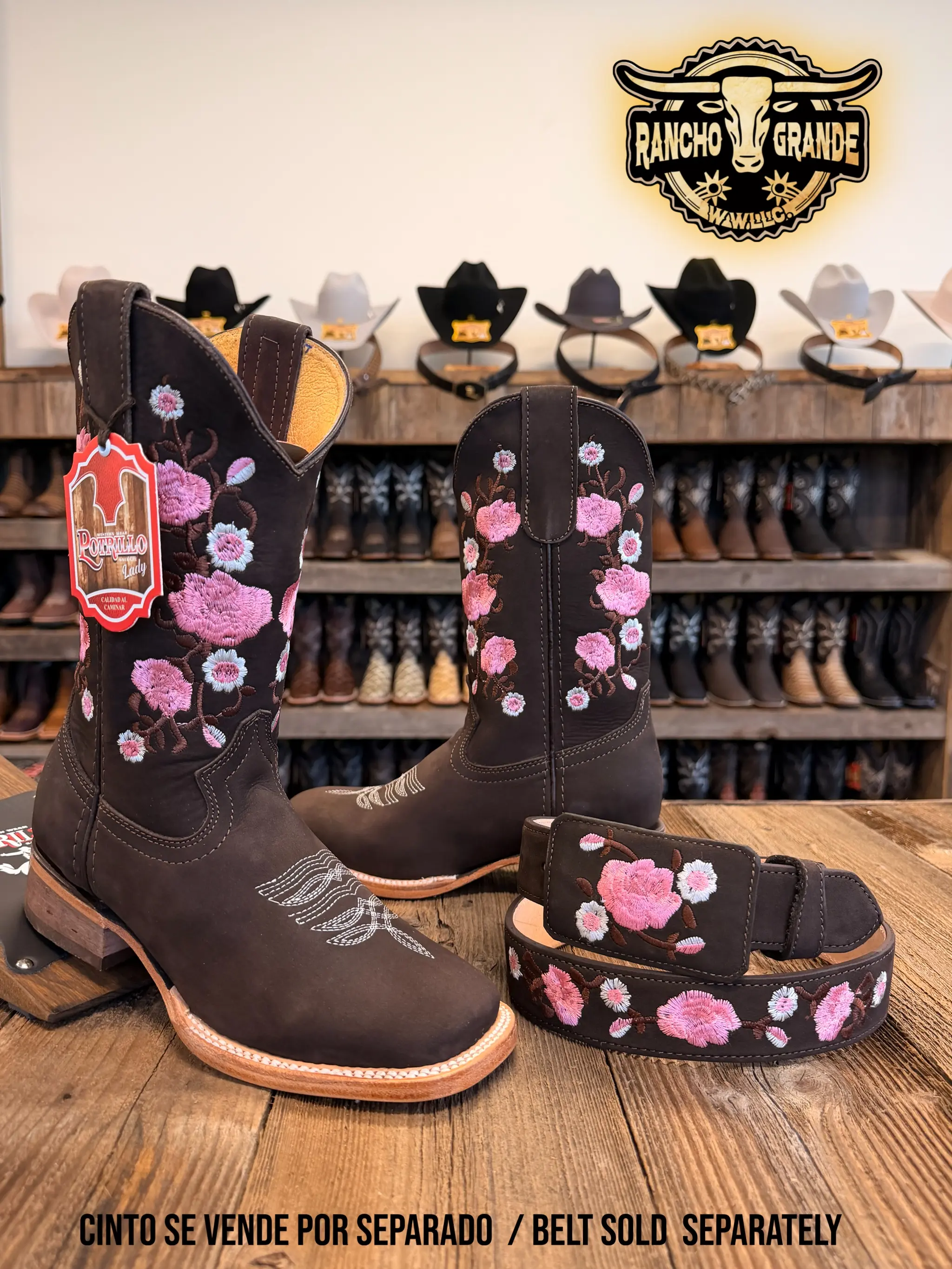 428 Botas Vaqueras para Mujer / Womens Western Cowgirl Boots