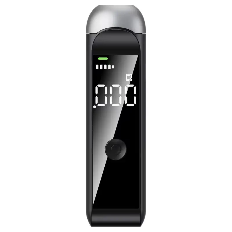 Professional Rechargeable Automatic Breath Alcohol Tester - Physical Measuring Tool for Alcohol Detection (Tools & Hardware, Physical Measuring Instruments)