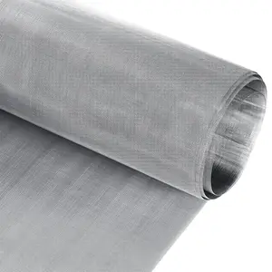 Wire Mesh Screen Stainless Steel Metal Mesh Vent Screen 15'' x 78.7‘’ Fine Wire Meshes Roll Rodent Proof for Vents Filters Garden 40mesh
