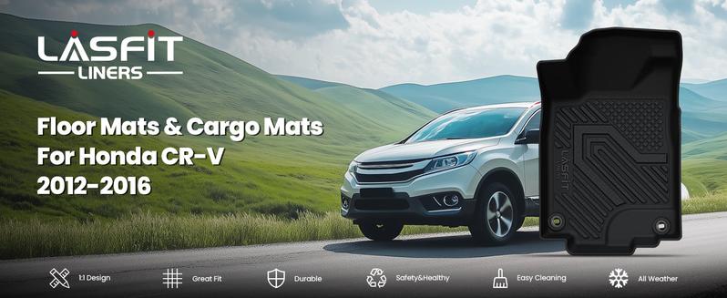 Lasfit fit for 2012-2016 Honda CR-V Floor Mats or Cargo Mat
