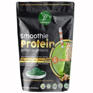 Natural Protein Shake, 12 Ounce (Pack of 2), Super Blend Made from Soy Protein with Lecithin and Oats, No Lactose Ingredients, No Added Sugar, for Shakes and Smoothies