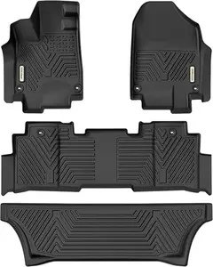 YITAMOTOR Floor Mats Fit for 2018-2025 Honda Odyssey, All-Weather Floor Liners Set Custom Fit for Honda Odyssey, Front 1st, 2nd & 3rd Row