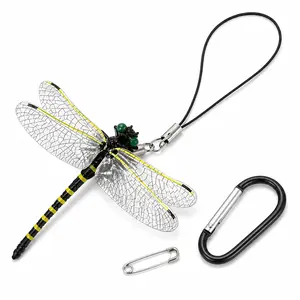 【Buy 2 Get 3 Free】Realistic Dragonfly Hat Clip, 3D Dragonfly Decoy for Deer & Horse Flies, Clip-On Outdoor Accessory for Hiking, Gardening & Camping,summervibes