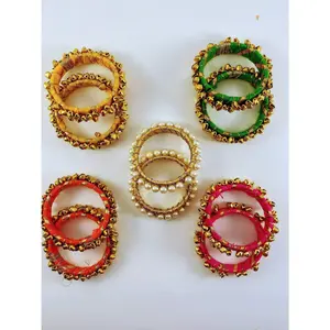 Exquisite Ghungroo Bangles | Rajasthani Artisanal Jewelry for Mehndi, Nikah, Sangeet & Wedding Favors | Cherish Tradition