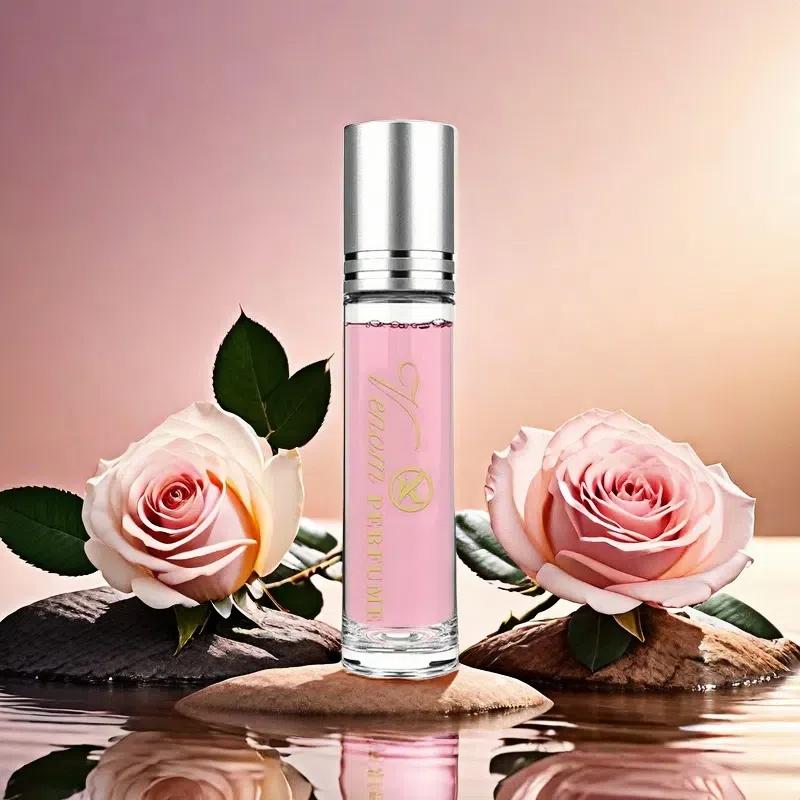 2 bottles x 10g Clear Perfume – Fresh Fruity Floral Scent | Irresistible Mini Perfume Collection | Perfect Gift for Women | Feel Confident All Day Girl Fragrance, Roll-On for Everyday Charm Mini Perfume, Portable Perfume, Perfect Size for Purse