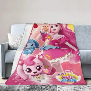 Teenieping Flannel Blanket Soft Warm Cozy Decorative Throw for Bedroom Living Room Couch Home Travel Kids Fans Gift