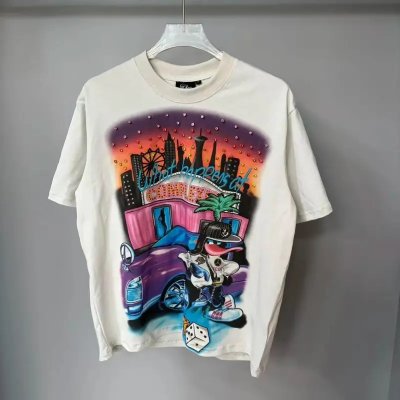 Y2k Rhinestone tee shirt - TikTok Shop