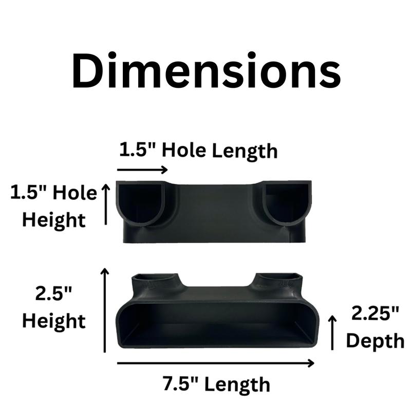 Aquarium Underground Tunnel Cave | Viewing Fish & Shrimp Under Gravel Tunnel | Fish Tank Decor Decoration Hideout Perfect for Corydora Catfish, Kuhli Loach, Clown Loach, Pleco