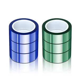 6 Rolls Heat Resistant Tape Heat Tape Rolls Adhesive Transfer Tape for Heat Sublimation Press Vinyl,No Residue (20mm x 16m)