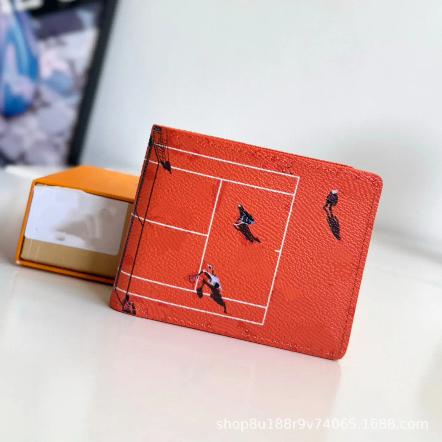 Travel Wallet Graffiti Design Document Holder with Gift Box