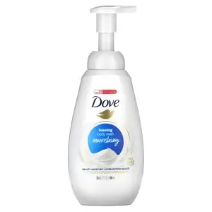 Dove Foaming Body Wash, Nourishing, 13.5 fl oz (400 ml)