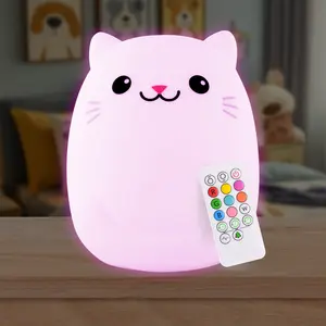 LumiPets® Kitty Cat - Children's Nursery Touch Night Light