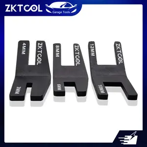 ZKTOOL Universal Spring Hose Clamp Retainer Set, 3mm-12mm Multi-Size Automobile Elastic Clamp Limiter and Fixing Tool for Pipe Repair