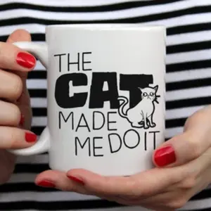 [Cat Obsessed Ceramic Coffee Mug] 1 Pc, 11oz Cat Coffee Mugs, Cat Coffee Mugs For Cat Lovers It's Not Cat Hair It's Kitty Glitter Ceramic Mug, Three Funny Cat Mug, Cat Lover Gift, Cat Mug, Cat Lover Mug, Cat Owner Mug, Cat Coffee Mug, Cat Mom Mug, Cat Dad