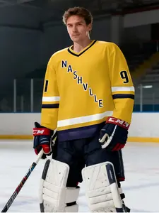 Nashville #91 Stammer Hockey Jersey Perfect for games and practice Soft and comfortable Retro-inspired design Blends athletic style with fashion The perfect gift for hockey fans Athletic Shirt