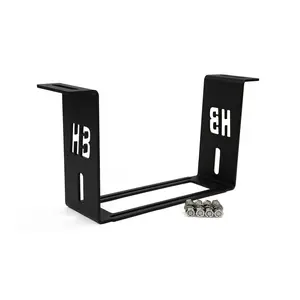 HornBlasters Compressor Cradle | American Made 3/16" Steel | Mounting Hardware Included | Compatible with Viair & HornBlasters Compressors