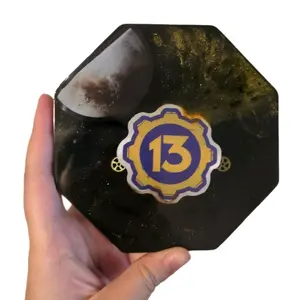 FALLOUT Vault 13 (Handmade) Resin Art coaster home  decor