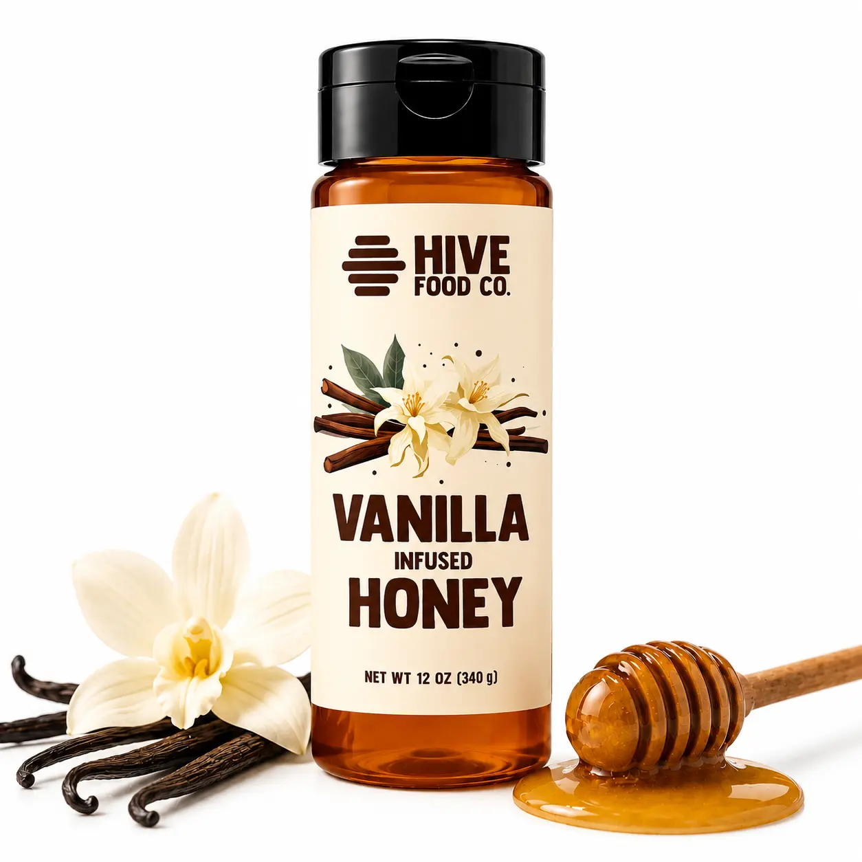 Vanilla Bean Infused Honey