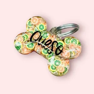 FruityPaw Dog Tag - Customizable Design for Pets, Ideal for Identification and Tracking, Compatible with Various Pet Products