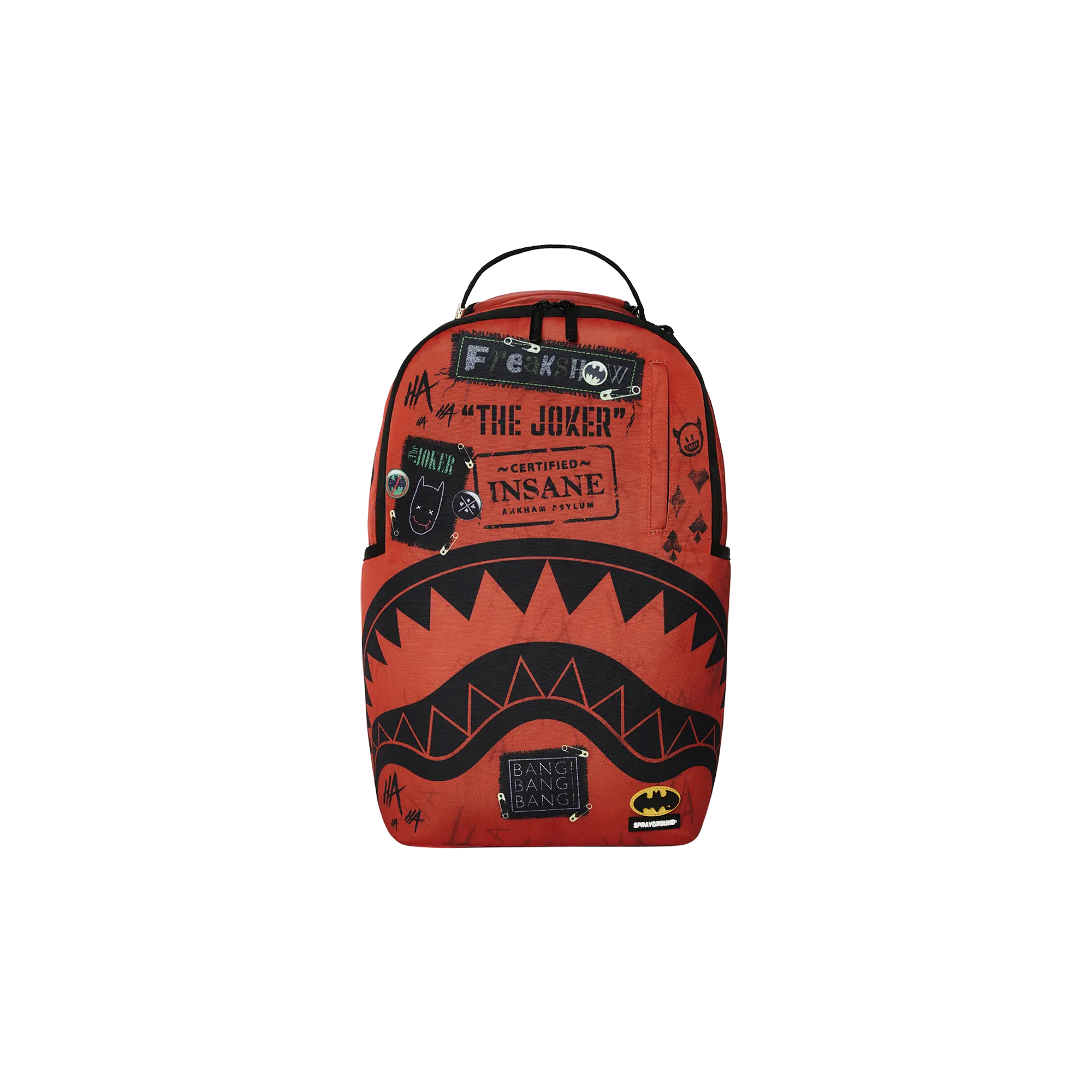 DC Joker Prison Jumpsuit Backpack "Orange" B9169