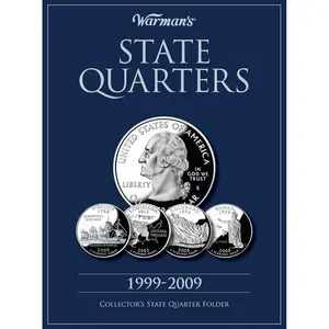 State Quarter 1999-2009: Collector's State Quarter Folder (Warman's Collector Coin Folders) Hardcover – November 12, 2009