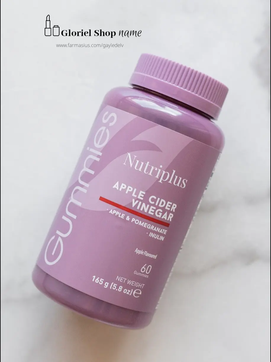 Nutriplus Apple Cider Vinegar Gummies Healthcare Dietary Supplement Edible Vitamin Snack Fitness