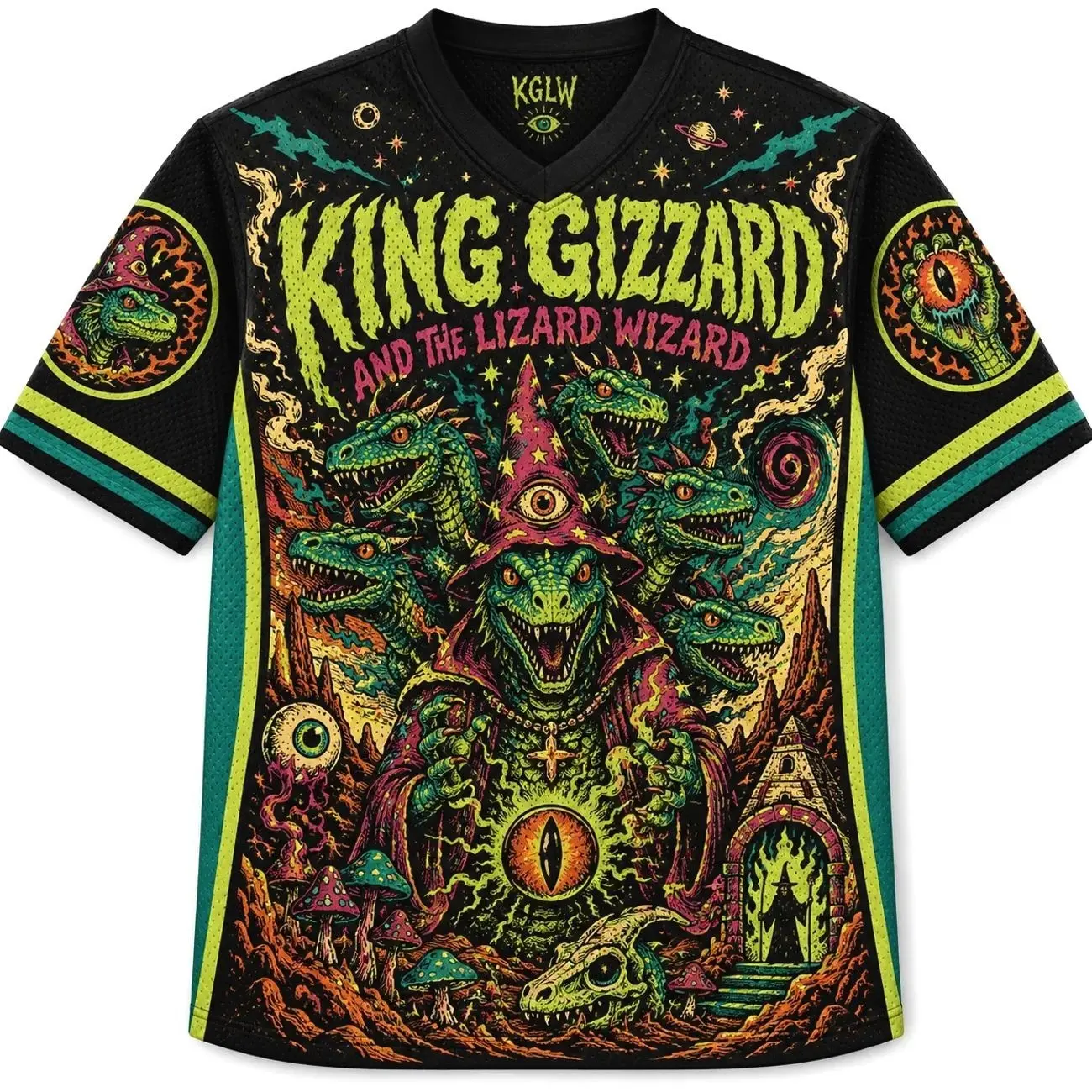 King Gizzard & the Lizard Wizard Jersey Shirts V61