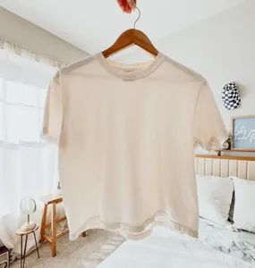 Comfort Colors Boxy Tee, Women’s Blank Summer Essential Shirt