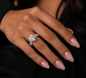 Heart-Cut Eternity Ring – Love That Shines Forever