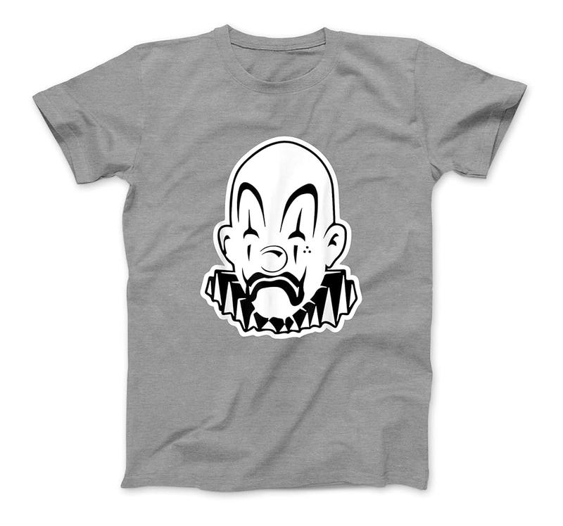 Payaso Chicano Clown Blackwork Minimal T-Shirt