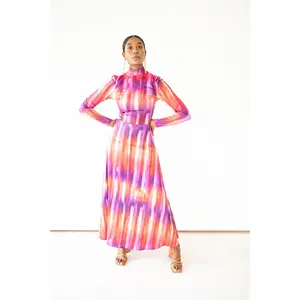 Iris High Neck Long Sleeve Top